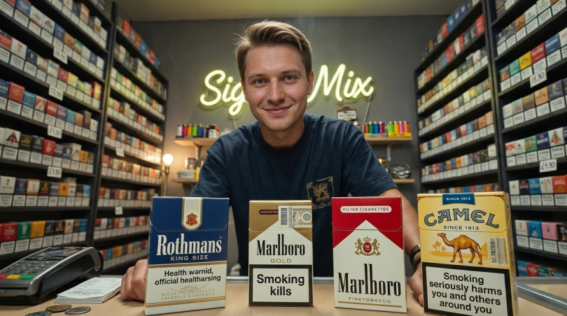 Купити сигарети оптом та поблоково: огляд брендів Kent, Compliment, Rothmans, Camel і Marlboro