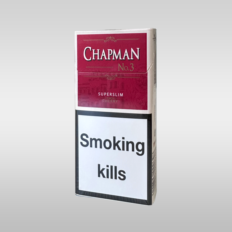 Сигарети Chapman SuperSlim Cherry (Чапман Суперслім Вишня)