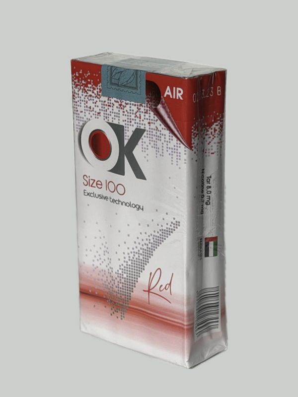 Сигарети OK KS Red 100 mm (ОК КС Червоний 100 мм)