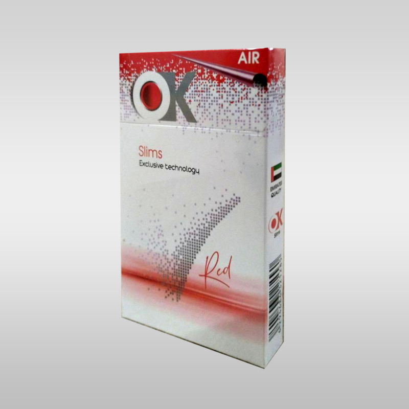 Сигарети OK Slims Red Air (ОК Слімс Червоний)