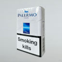 Сигарети Palermo KS Blue Turbo 80 mm  (Палермо КС Синій Турбо 80 мм)