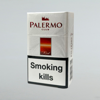 Сигарети Palermo KS Red Turbo 80 mm (Палермо КС Червоний Турбо 80 мм)