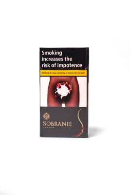 Сигарети Sobranie Superslims Black (Собраніє Супер Слімс Чорне)