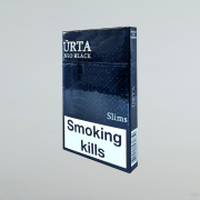 Сигарети Urta Neo Slims Black (Юрта Нео Слімс Чорний)