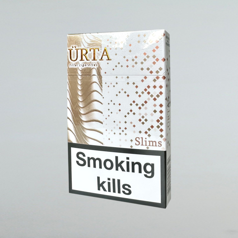Сигарети Urta Slims White (Юрта Слімс Біла)